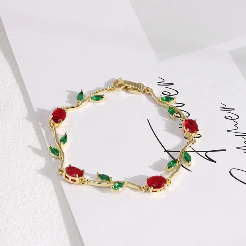 Set Collar Tulipán + Brazalete Tulipán 🌷
